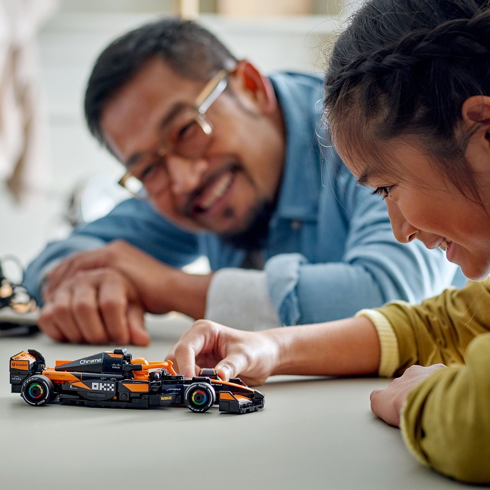 Klocki Lego Speed Champions 77251 Bolid F1 McLaren Team MCL38, zabawki Nino Bochnia, pomysł na prezent dla 10 latka, klocki lego formuła