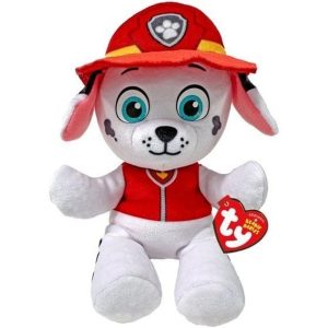 Pluszak Maskotka Ty Beanie Babies Psi Patrol Marshall, zabawki Nino Bochnia, pomysł na prezent dla 3 latka, pluszak Marshall, maskotka Marshall