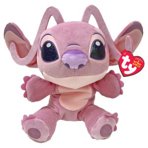 Pluszak maskotka ty beanie babies Angel Andzia 15cm, zabawki nino Bochnia, pomysł na prezent dla dziewczynki, pluszak Angel z bajki Lilo i Stitch, maskotka przytulanka różowa Angel