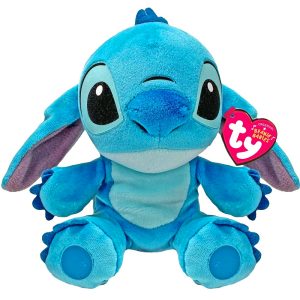 Pluszak maskotka ty beanie babies Disney Stitch 15cm, zabawki Nino bochnia, pomysł na prezent dla 4 latka, pluszowy Stitch, miękki pluszak Stitch, przytulanka Stitch