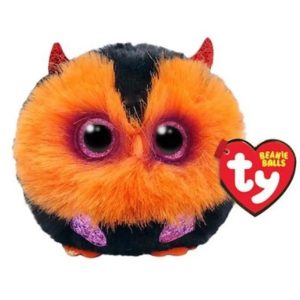 Maskotka pluszak ty Beanie balls puffies kulka sowa Whodini, zabawki Nino Bochnia, pomysł na prezent dla 4 latka, pluszak sowa, maskotka sowa