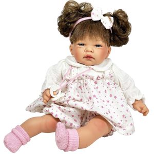 Lalka hiszpańska Nines d'Onil 45 cm Celia 6001, zabawki Nino bochnia, pomysł na prezent dla 5 latki, lalka hiszpańska jak żywa, śliczny bobasek lalka, bobas lalka pachnie wanilią