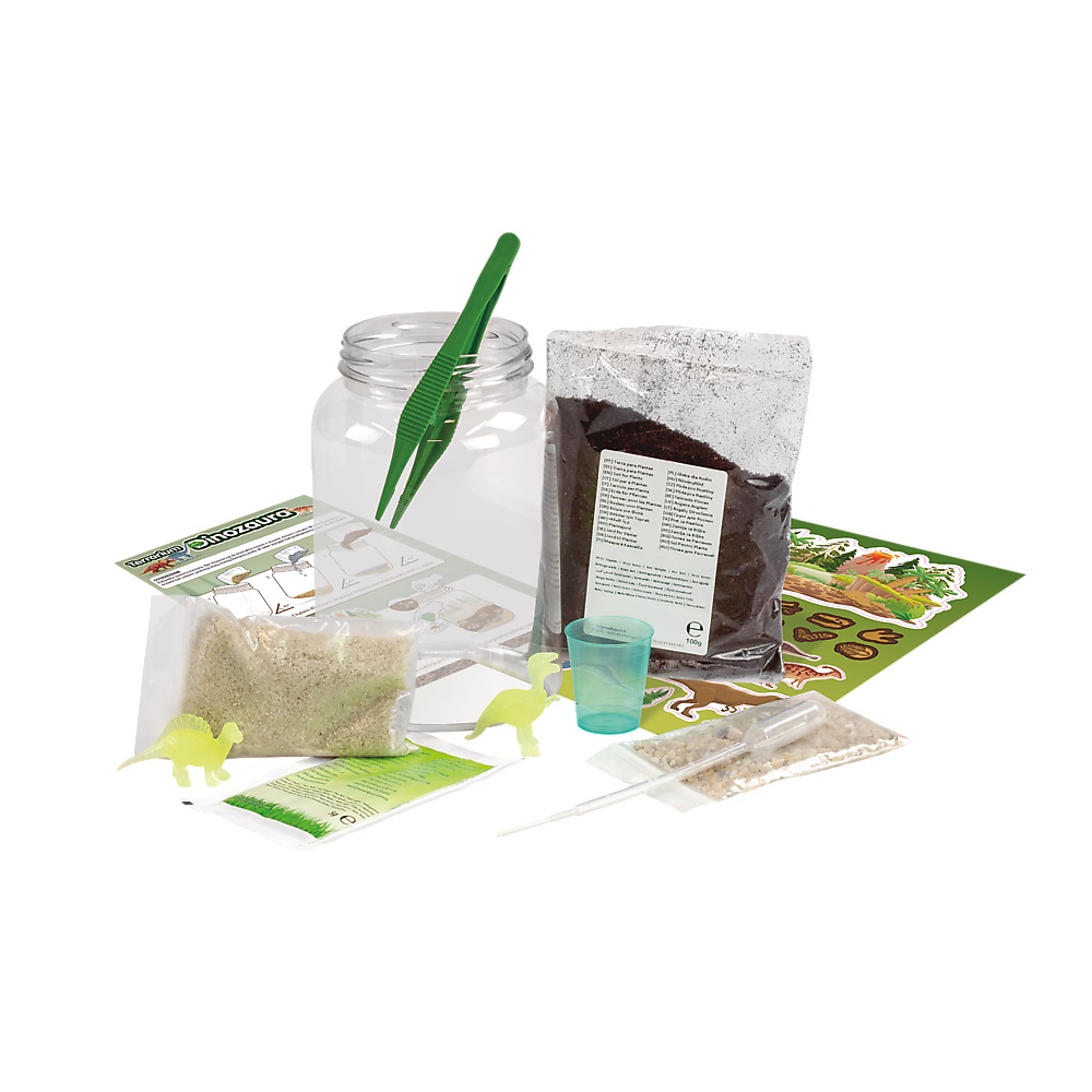 Trefl Science4you Zestaw Naukowy Terrarium Dinozaura 61939, zabawki Nino Bochnia, pomysł na prezent dla 6 latka, pomysł na prezent dla fana dinozaurów