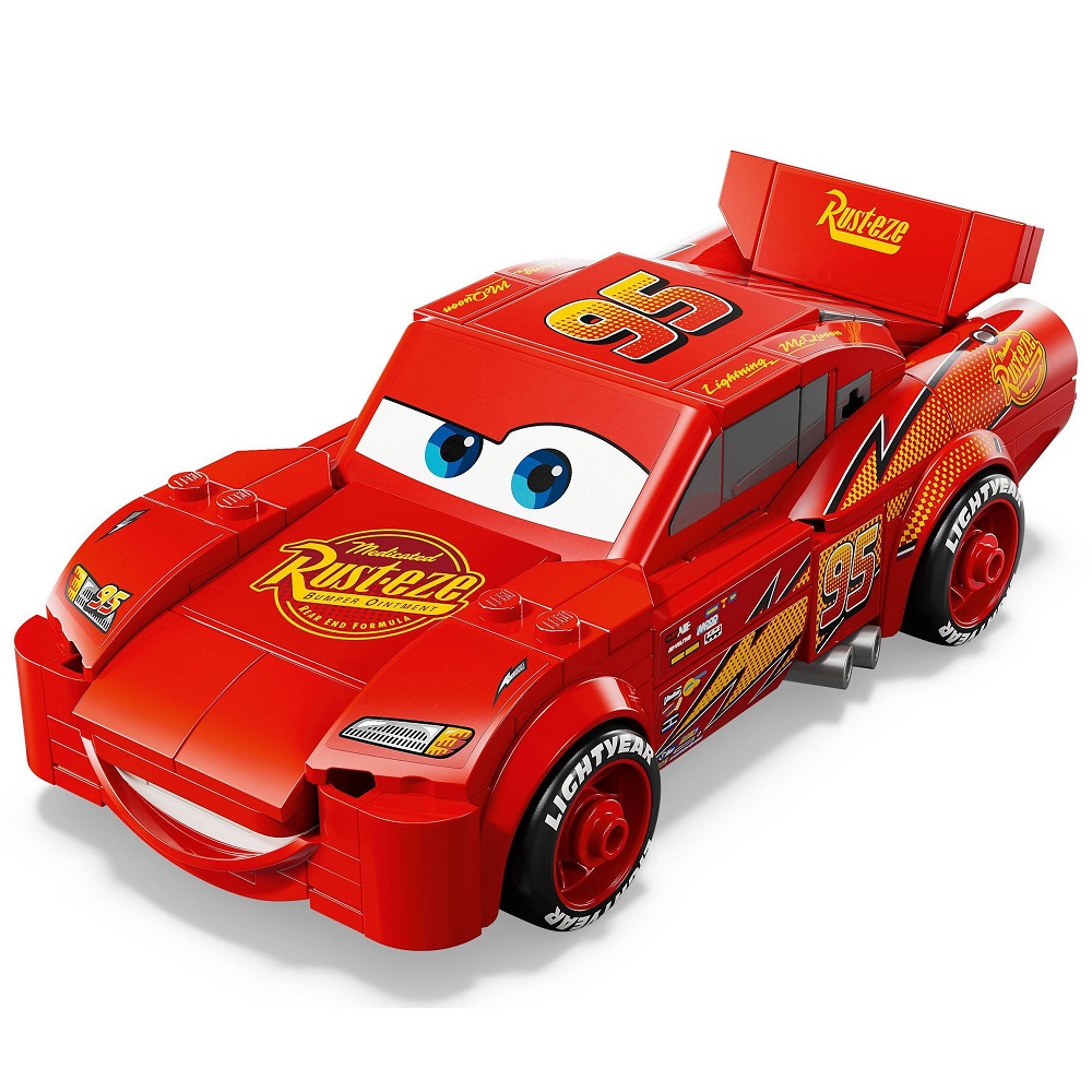 Klocki Lego Speed Champions 77255 Zygzak Mcqueen, zabawki Nino Bochnia, pomysł na prezent dla 9 latka, Cars Zygzak Mcqueen z klocków lego