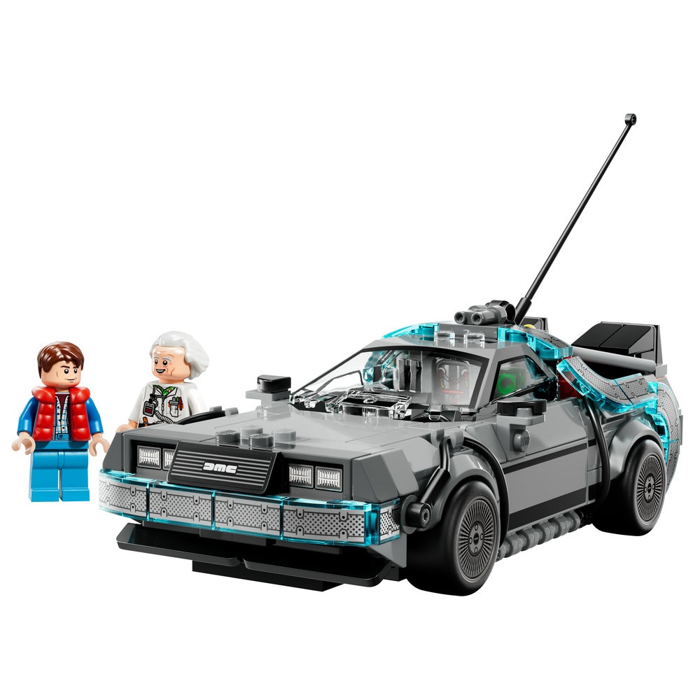 Klocki Lego Speed Champions 77256 Back to the Future, Powrót do przyszłości, Klocki dla chłopca, idealne dla dziewięciolatka