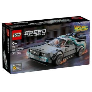 Klocki Lego Speed Champions 77256 Back to the Future, Powrót do przyszłości, Klocki dla chłopca, idealne dla dziewięciolatka