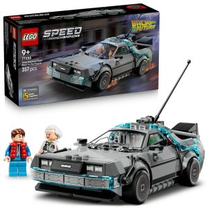 Klocki Lego Speed Champions 77256 Wehikuł czasu z powrotu do przyszłości, zabawki Nino Bochnia, pomysł na prezent dla 9 latka, lego speed Champions 77256