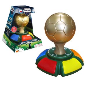 Epee Gra Fanzone interaktywna gra quizowa o piłce nożnej, gra dla fana piłki nożnej, gra quizowa dla sportowca, zabawki Nino Bochnia