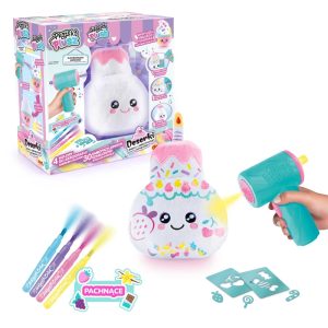 Epee Projekt Plusz Deserki Urodzinowy Torcik do dekorowania EP60697, zabawki Nino Bochnia, pomysł na prezent dla 6 latki, pluszowy torcik do malowania aerografem