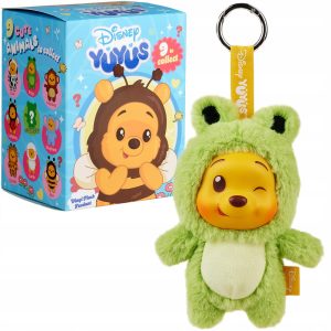 Simba Disney Yuyus Kubuś Puchatek Pluszak Breloczek niespodzianka 15 cm, zabawki nino Bochnia, pomysł na prezent dla 5 latka, Kubuś Puchatek w przebraniu