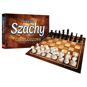 Trefl gra Szachy 02893, zabawki Nino Bochnia, pomysł na prezent dla 6 latka, gra w szachy