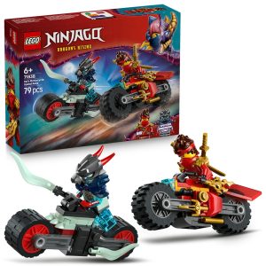 klocki lego ninjago 71838 wyścig motocyklowy Kaia, zabawki Nino Bochnia, pomysł na prezent dla 6 latka, lego ninjago , klocki lego 71838