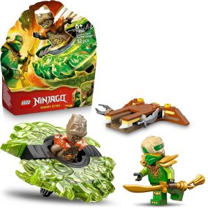 klocki lego ninjago 71850 Lloyd kontra ziemny potwór na spinnerze, zabawki Nino Bochnia, pomysł na prezent dla 6 latka, lego spinnery, lego ninjago 71850