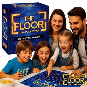 Epee Gra The Floor gra quizowa, gra podłoga, zabawna gra dla całej rodziny Zabawki Nino Bochnia, ANRE Bochnia, gra jak teleturniej The Floor