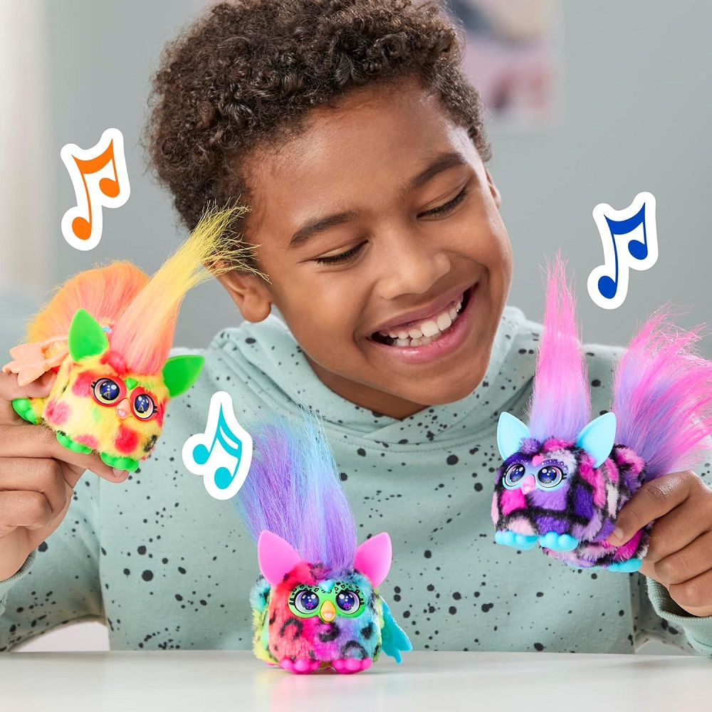 Hasbro Dj Furby Furblets interaktywna maskotka, zabawki Nino Bochnia, interaktywny ferbi