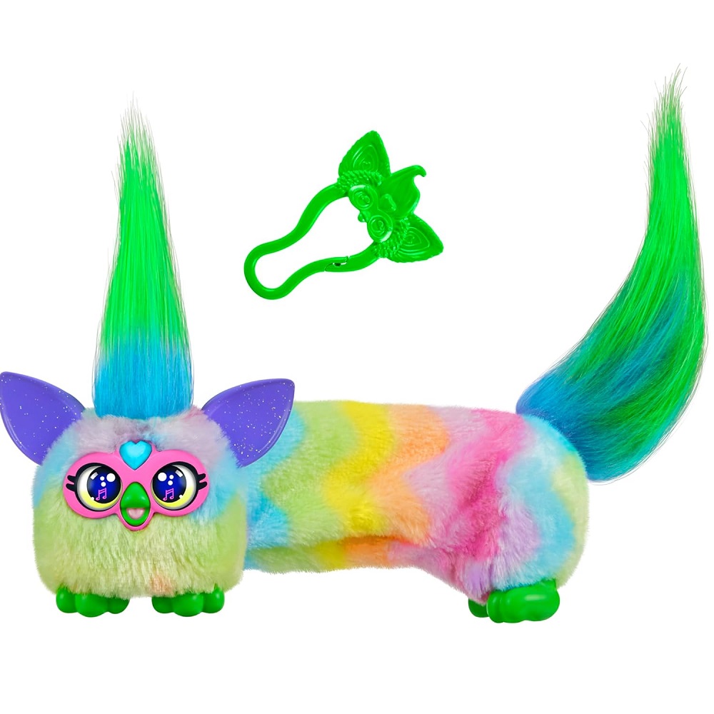 Hasbro Dj Furby Furblets interaktywna maskotka Can Dee Swirl, zabawki Nino Bochnia, interaktywny pluszak maskotka ferbi