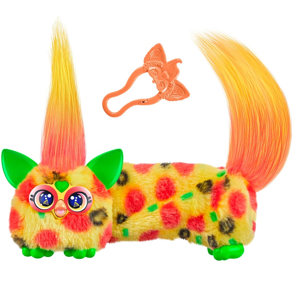 Hasbro Dj Furby Furblets interaktywna maskotka Pepp Oh Roni, zabawki Nino Bochnia, interaktywny pluszak maskotka ferbi