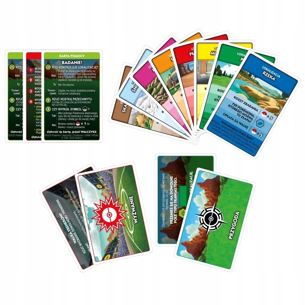 Hasbro Gra Monopoly Pokemon gra strategiczna, zabawki Nino Bochnia, gra strategiczna w pokemony, monopoly Pokemon
