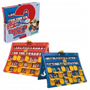 Hasbro Gra Zgadnij kto to Refresh Gra w zgadywanie, zabawki Nino Bochnia, pomysł na prezent dla 7 latka, gra w zgadywanie, zgadnij kto to,fajna gra dla dzieci