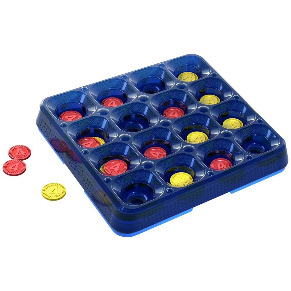 Hasbro Gra zręcznościowa Connect 4 szał G2782, zabawki Nino Bochnia, pomysł na prezent dla 7 latka, gra zręcznościowa dla dzieci