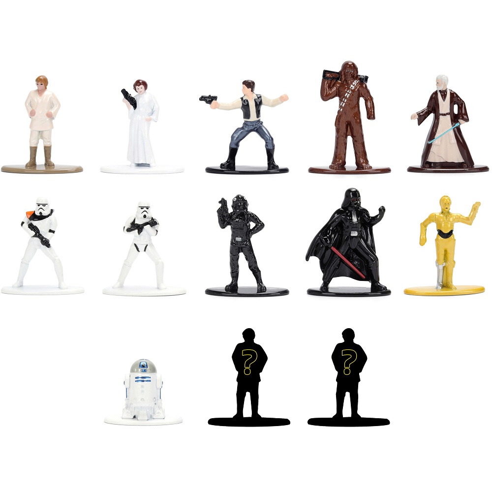 Jada Toys Star Wars Metalowa Figurka Saszetka Nano Metalfigs, zabawki Nino Bochnia, metalowa figurka ze Star Wars