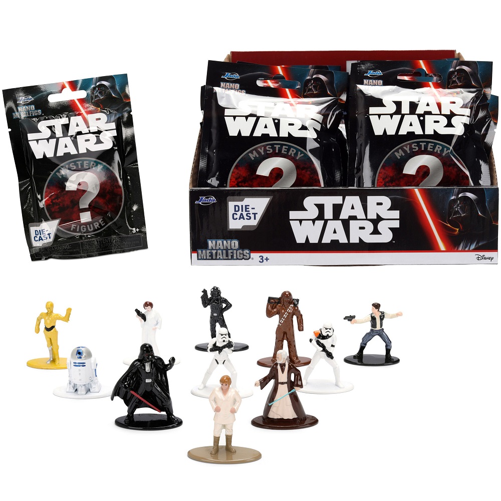 Jada Toys Star Wars Metalowa Figurka Saszetka Nano Metalfigs, zabawki Nino Bochnia, metalowa figurka ze Star Wars