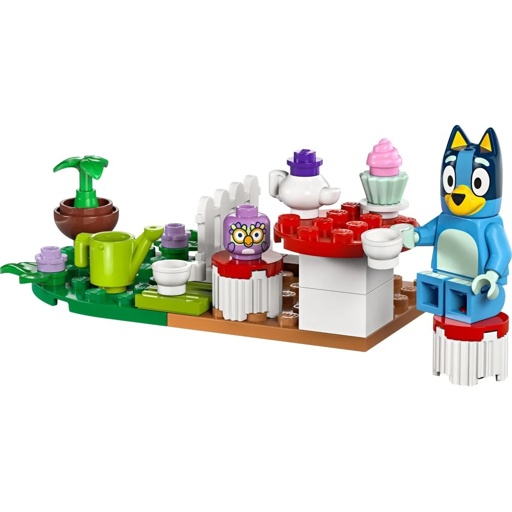Klocki Lego Bluey 30687 Podwieczorek Bluey, zabawki Nino Bochnia, pomysł na prezent dla 4 latki, piesek Bleuy z klocków lego