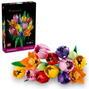 Klocki Lego Botanicals 11501 Bukiet tulipanów, zabawki Nino Bochnia, pomysł na prezent dla 18 latki, prezent na dzień mamy, super pomysł na prezent na dzień kobiet, bukiet kwiatów z klocków lego, lego kwiaty