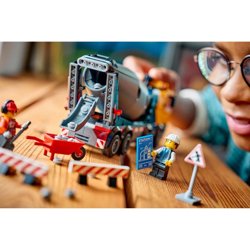 Klocki Lego City 60478 Betoniarka, zabawki nino Bochnia, pomysł na prezent dla 7 latka, lego city 60478