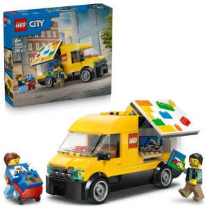 Klocki Lego City 60500 Furgonetka Lego, zabawki nino bochnia, pomysł na prezent dla 6 latka, lego city samochód