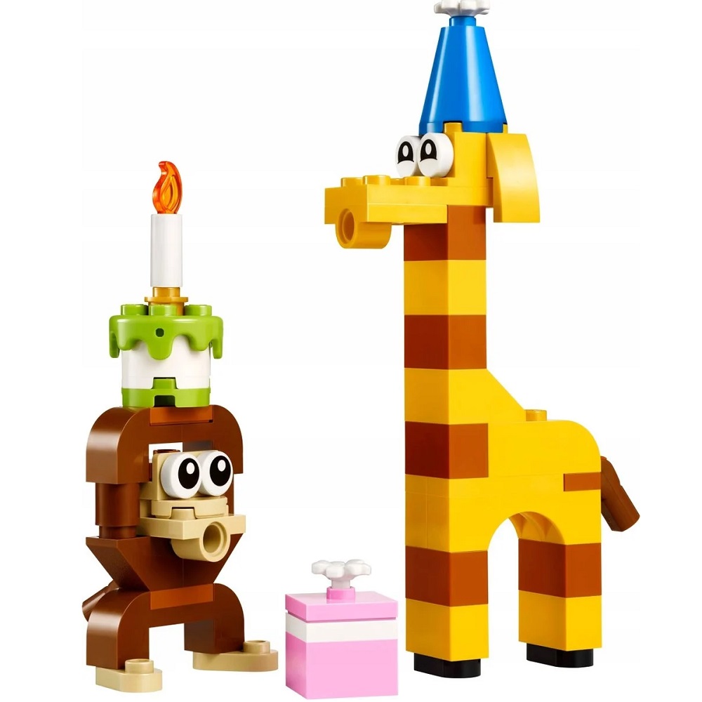 Klocki Lego Creator 30689 Urodzinowe zwierzaki, zabawki Nino Bochnia, pomysł na prezent dla 6 latka, klocki lego creator w woreczku