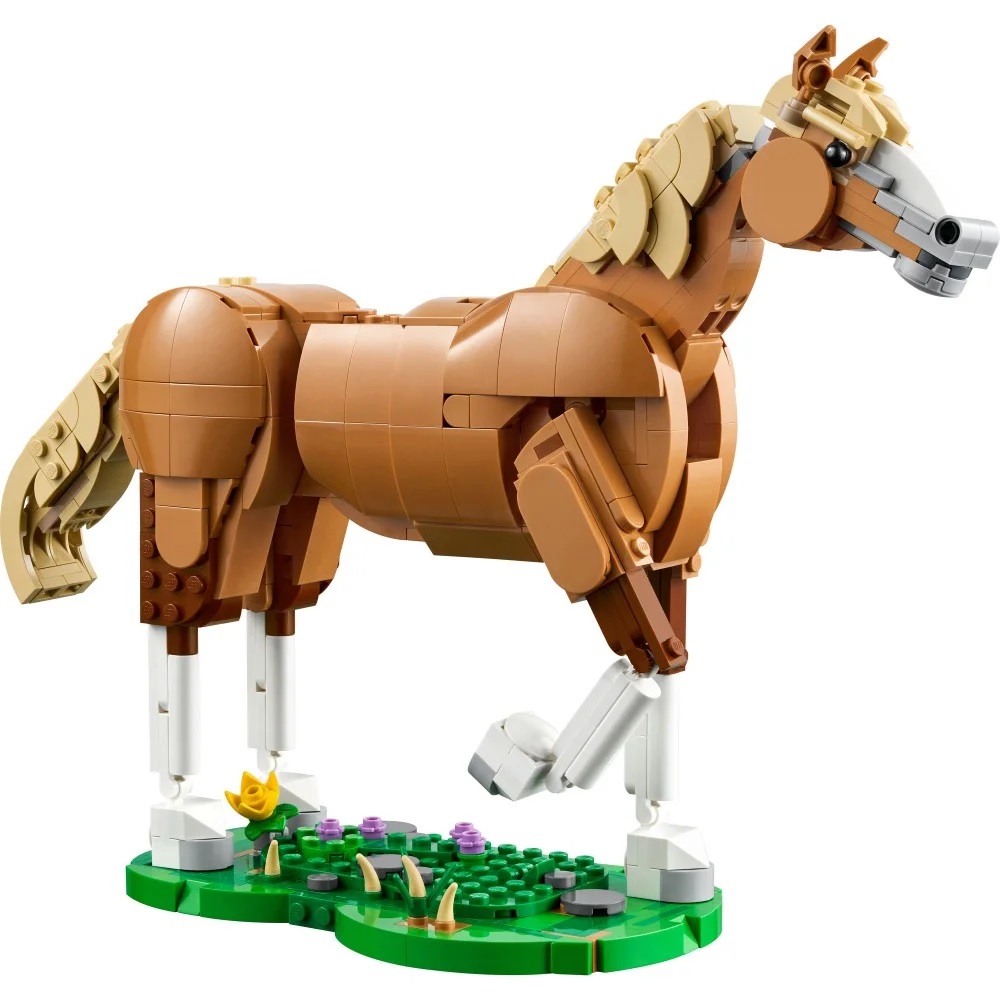Klocki Lego Creator 31166 Piękny koń, zabawki Nino Bochnia, pomysł na prezent dla 9 latki, lego creator 3w1, lego koń