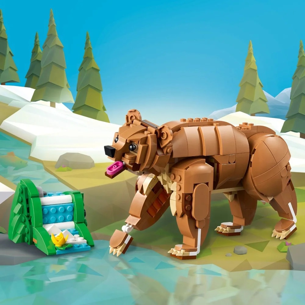 Klocki Lego Creator 31166 Piękny koń, zabawki Nino Bochnia, pomysł na prezent dla 9 latki, lego creator 3w1, lego koń