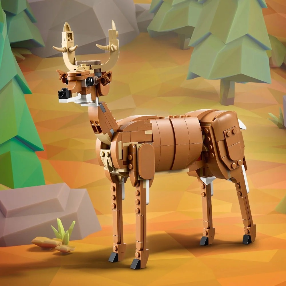 Klocki Lego Creator 31166 Piękny koń, zabawki Nino Bochnia, pomysł na prezent dla 9 latki, lego creator 3w1, lego koń