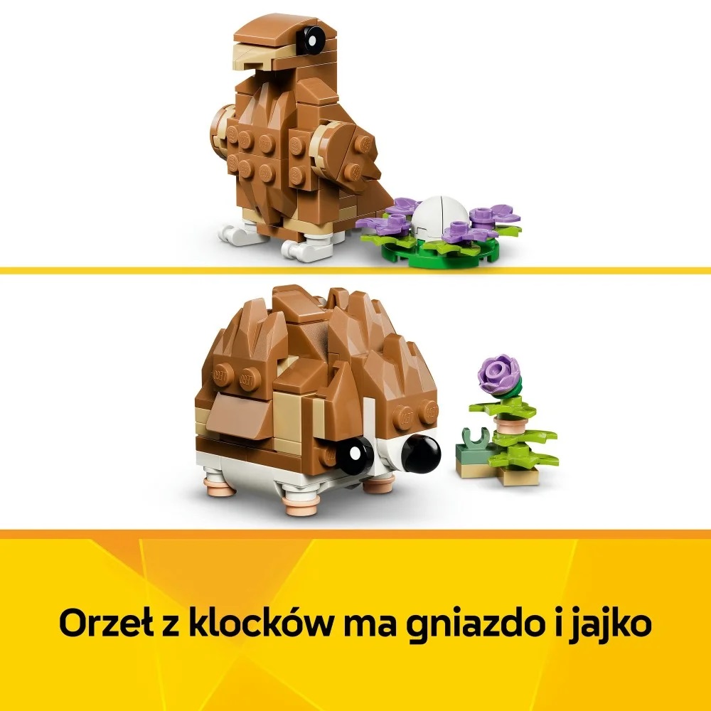 Klocki Lego Creator 31376 Uroczy Chomik z kwiatkiem, zabawki Nino Bochnia, pomysł na prezent dla 7 latki, lego creator 3w1, lego chomik