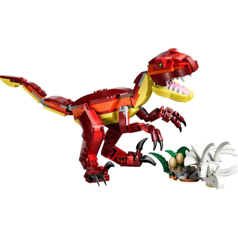 Klocki Lego Creator 31379 Groźny dinozaur, zabawki Nino Bochnia, pomysł na prezent dla 8 latka, lego z dinozaurami, lego 3w1 dinozaur