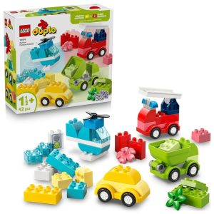 Klocki Lego Duplo 10474 Kreatywne pojazdy, zabawki Nino Bochnia, pomysł na prezent dla 2 latka, klocki Lego Duplo, lego duplo pojazdy
