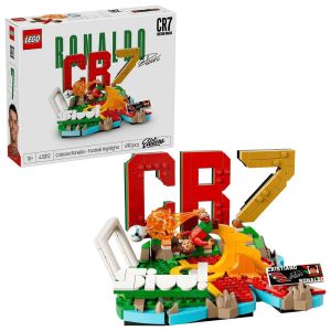 Klocki Lego Editions 43012 Cristiano Ronaldo piłkarskie momenty, zabawki Nino Bochnia, pomysł na prezent dla 10 latka, pomysł na prezent dla fana piłki nożnej