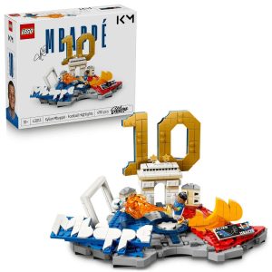 Klocki Lego Editions 43013 Kylian Mbappe piłkarskie momenty, zabawki Nino Bochnia, pomysł na prezent dla 10 latka, pomysł na prezent dla fana sportu
