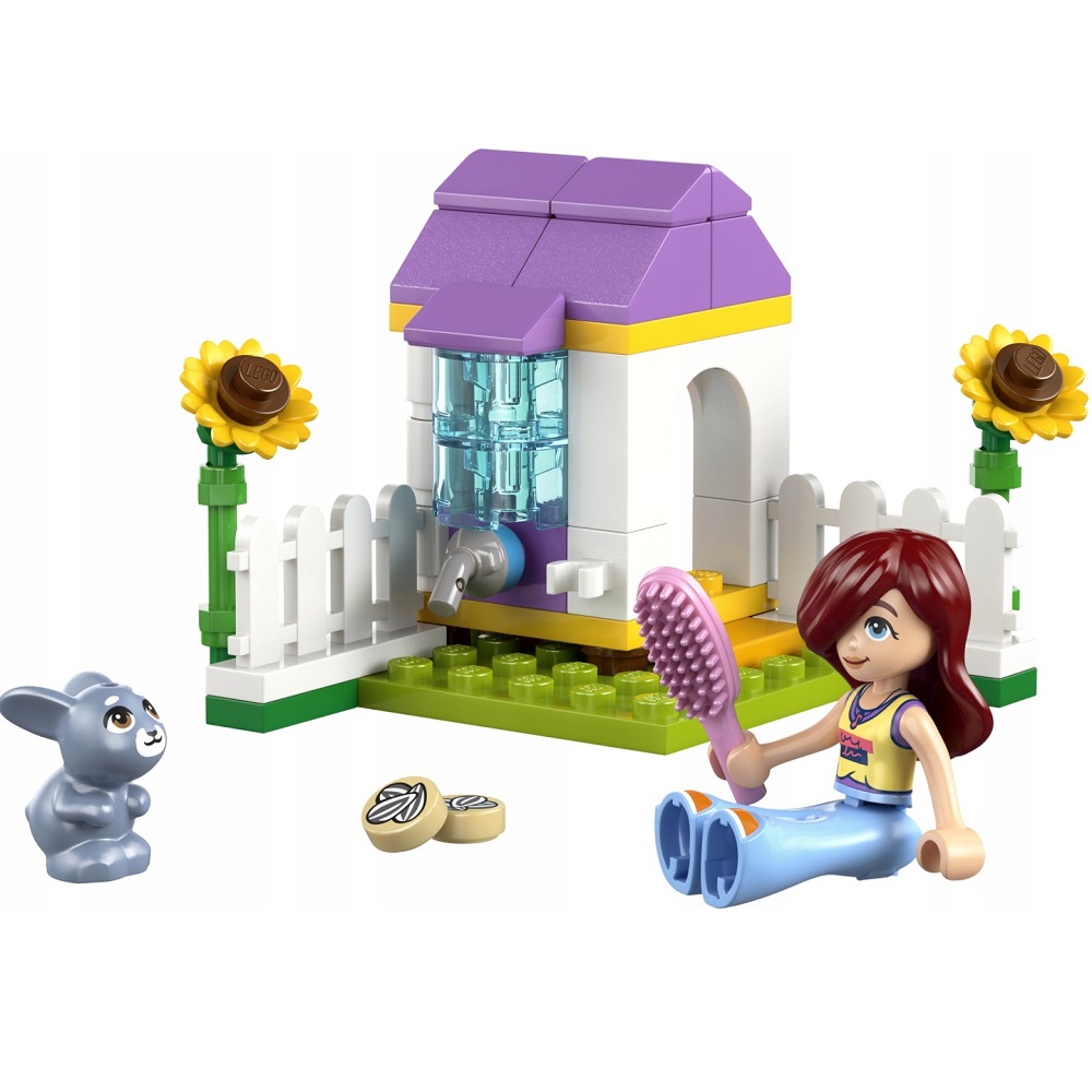 Klocki Lego Friends 30722 Domek króliczka w ogrodzie, zabawki Nino Bochnia, pomysł na prezent dla 5 latki, klocki lego Friends w woreczku