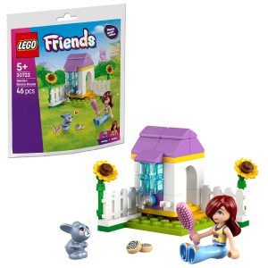 Klocki Lego Friends 30722 Domek króliczka w ogrodzie, zabawki Nino Bochnia, pomysł na prezent dla 5 latki, klocki lego Friends w woreczku