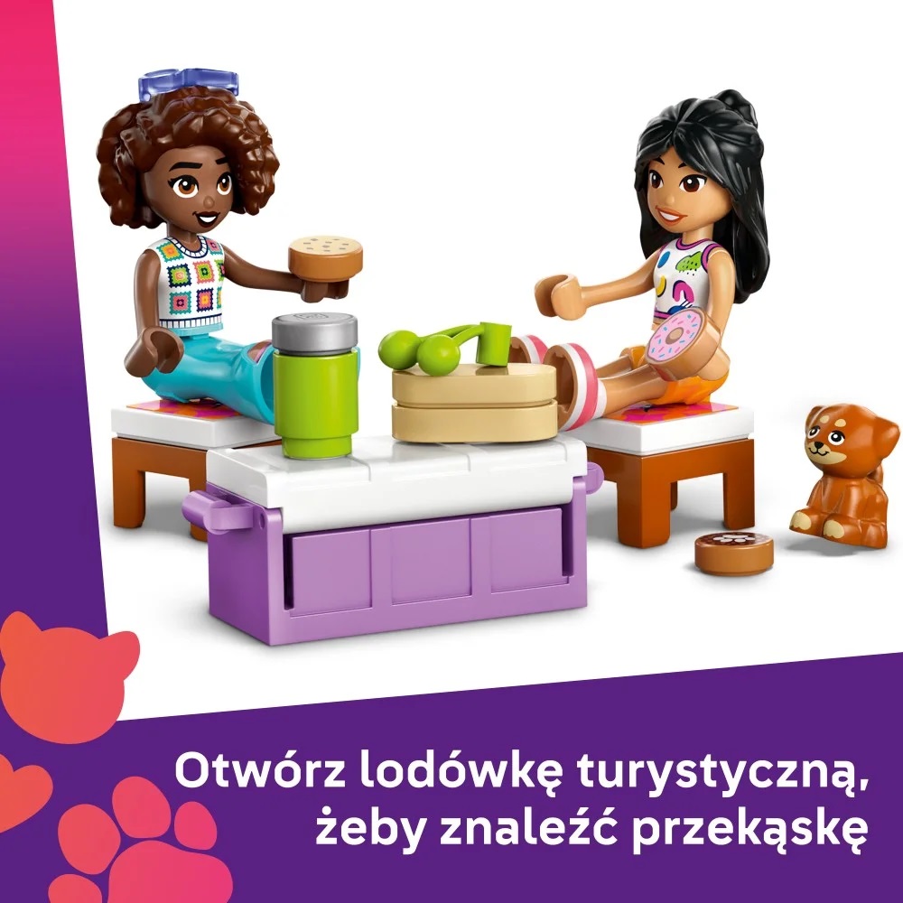 Klocki Lego Friends 42659 Samochodowa wycieczka przyjaciółek, zabawki Nino Bochnia, pomysł na prezent dla 6 latki, lego Friends, lego 42659