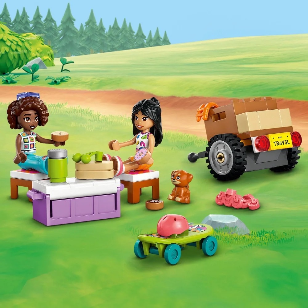 Klocki Lego Friends 42659 Samochodowa wycieczka przyjaciółek, zabawki Nino Bochnia, pomysł na prezent dla 6 latki, lego Friends, lego 42659