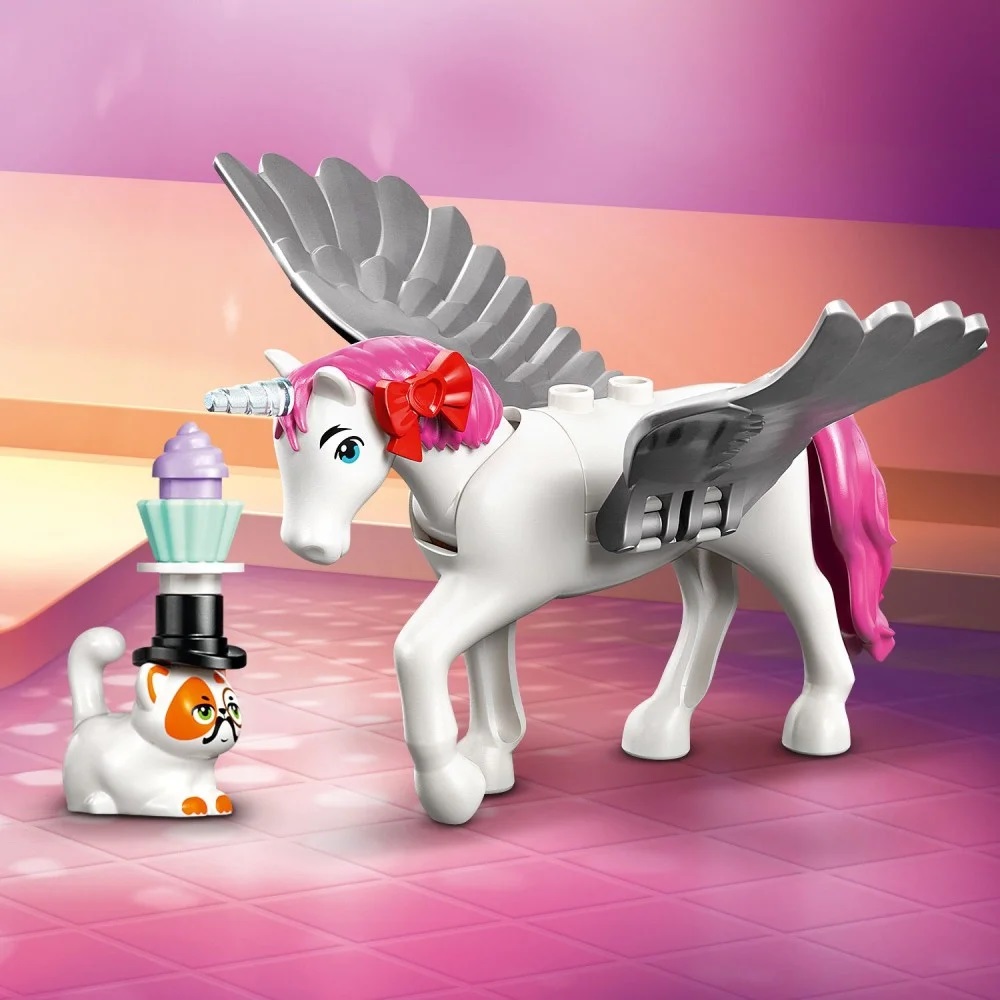 Klocki Lego Friends 42661 Bal przebierańców z jednorożcem i wróżką, zabawki Nino Bochnia, pomysł na prezent dla 6 latki, lego Friends 42661