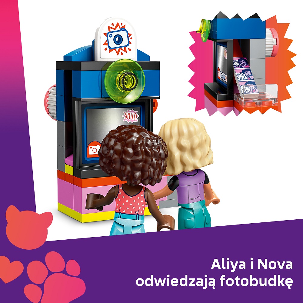 Klocki Lego Friends 42662 Salon fryzjerski i sklep z ozdobami, zabawki Nino Bochnia, pomysł na prezent dla 7 latki, lego friends, lego 42662