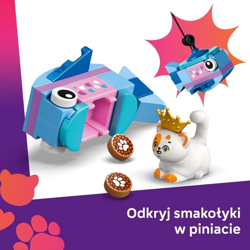Klocki Lego Friends 42666 Kocie przyjęcie urodzinowe i domek na drzewie, zabawki Nino Bochnia, pomysł na prezent dla 6 latki, lego Friends 42666