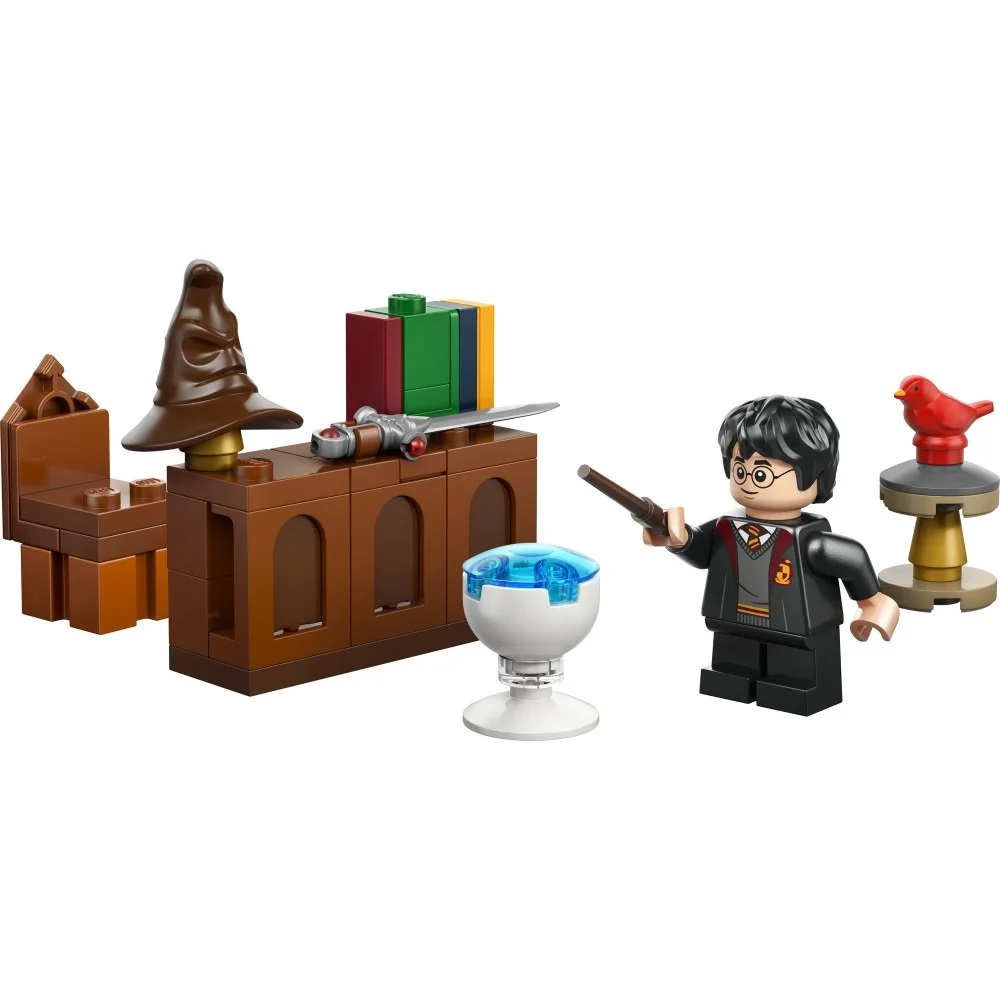 Klocki Lego Harry Potter 30724 Gabinet Dumbledore'a z Harrym Potterem, zabawki Nino Bochnia, pomysł na prezent dla 6 latka, klocki lego w woreczku, drobny upominek z klocków lego