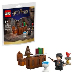 Klocki Lego Harry Potter 30724 Gabinet Dumbledore'a z Harrym Potterem, zabawki Nino Bochnia, pomysł na prezent dla 6 latka, klocki lego w woreczku, drobny upominek z klocków lego
