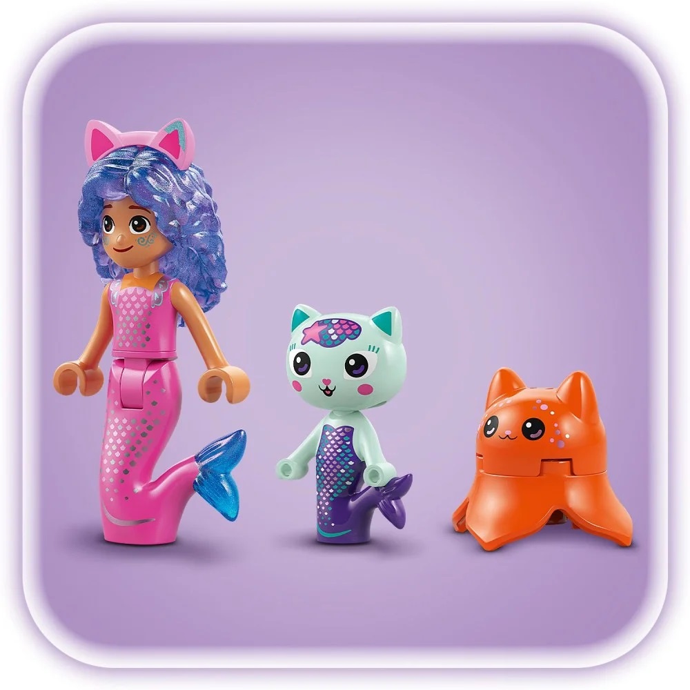 Klocki Lego Koci Domek Gabi 11204 Podwodna przygoda syrenki Gabi, zabawki Nino Bochnia, pomysł na prezent dla 4 latki, lego Koci Domek Gabi