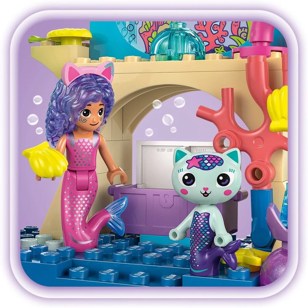 Klocki Lego Koci Domek Gabi 11204 Podwodna przygoda syrenki Gabi, zabawki Nino Bochnia, pomysł na prezent dla 4 latki, lego Koci Domek Gabi